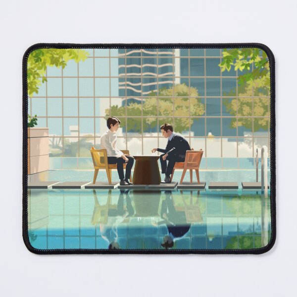 Item preview, Kinnporsche fanart drawing print- Kinn with father designed and sold by Windfancy.