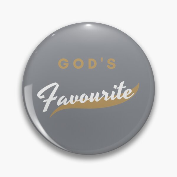 Item preview, Black Simple Minimalistic God_s Favorite Favourite Text    designed and sold by DominicRowe.