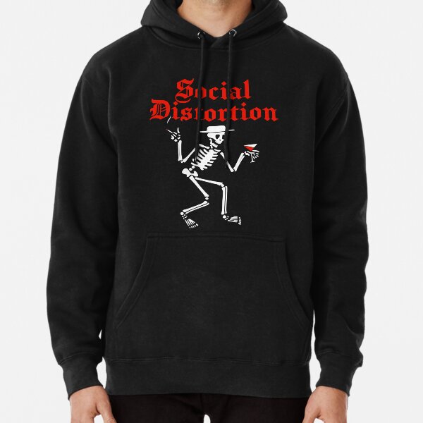 Social discount distortion sweatshirt