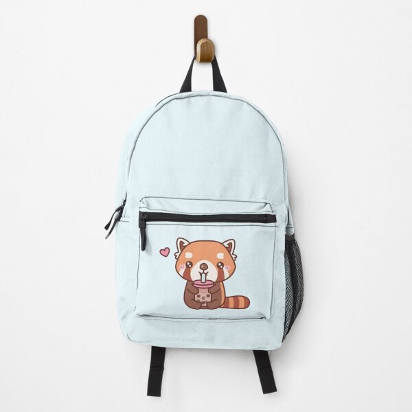 Item preview, Cute Red Panda Loves Drinking Bubble Tea designed and sold by rustydoodle.