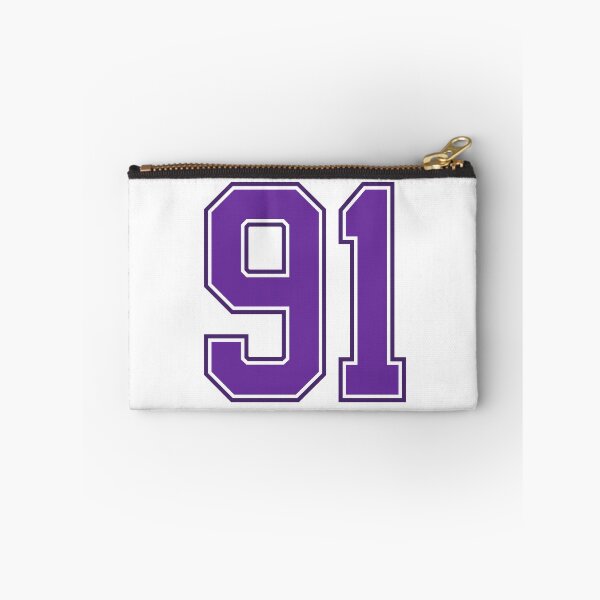 Item preview, Purple Number 91 lucky sports jersey ninety one designed and sold by HeavyStyle.