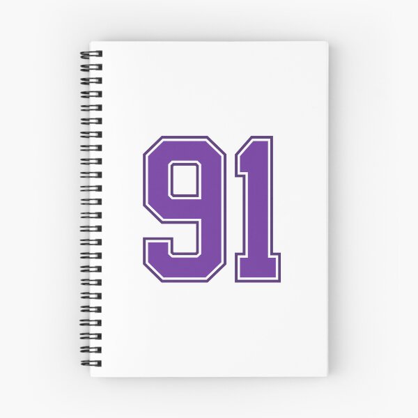 Item preview, Purple Number 91 lucky sports jersey ninety one designed and sold by HeavyStyle.
