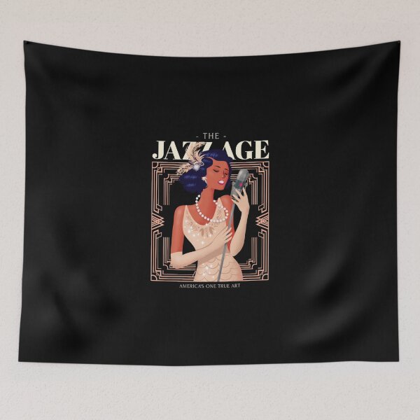 Item preview, The Jazz Age America's One True Art Tank Top designed and sold by donniejeanjr6.