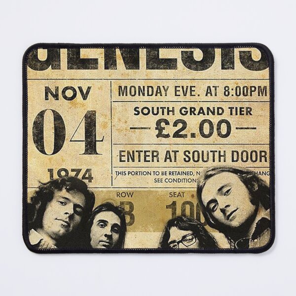 Item preview, Genesis Band classic poster  designed and sold by amoslemos.