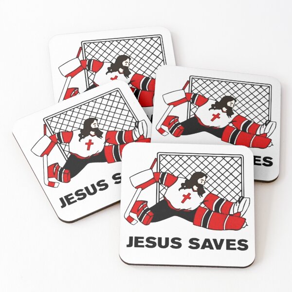 Item preview, Jesus Saves Hockey designed and sold by geriotw.