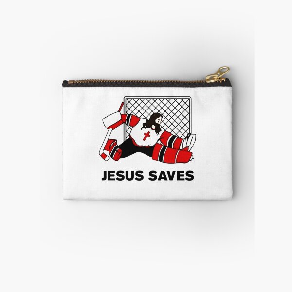 Item preview, Jesus Saves Hockey designed and sold by geriotw.
