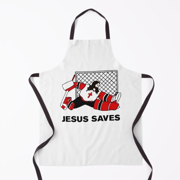 Item preview, Jesus Saves Hockey designed and sold by geriotw.