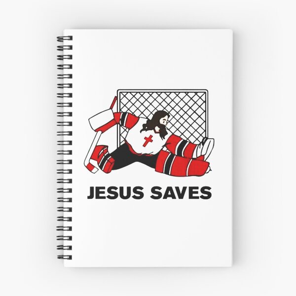 Item preview, Jesus Saves Hockey designed and sold by geriotw.