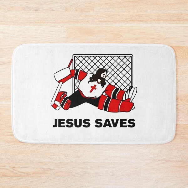 Item preview, Jesus Saves Hockey designed and sold by geriotw.