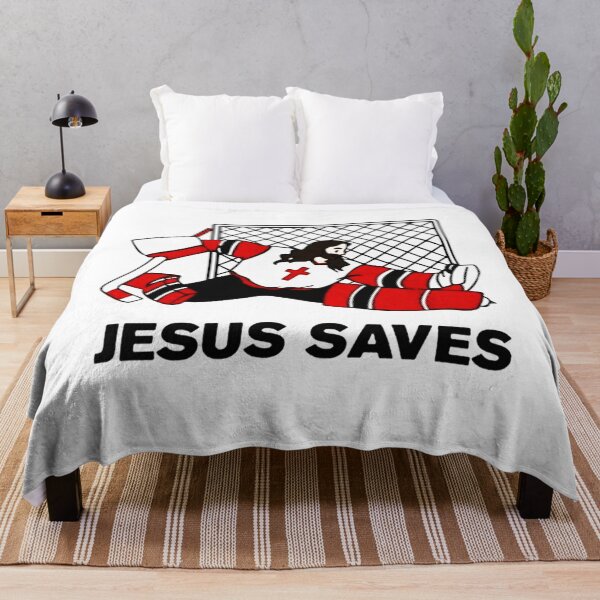 Item preview, Jesus Saves Hockey designed and sold by geriotw.