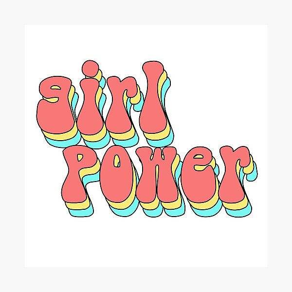 Item preview, girl power designed and sold by Alana Poser.