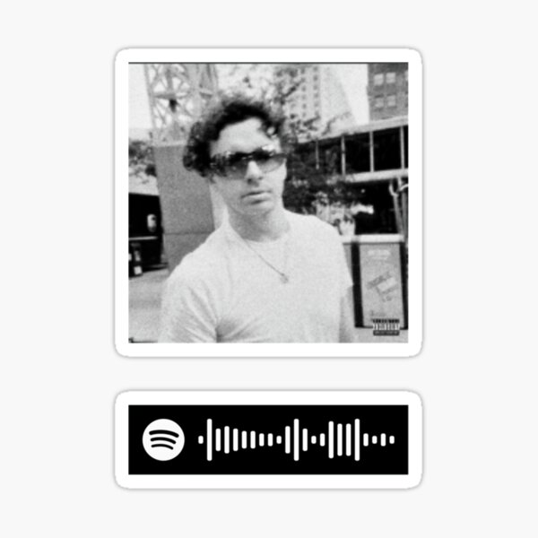Jack Harlow - WHATS POPPIN SPOTIFY Classic Sticker