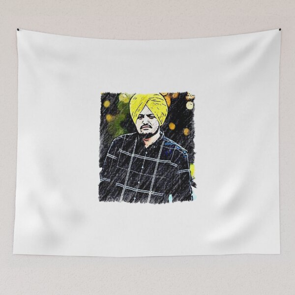 Artikelvorschau, Vintage Sidhu Moosewala-Kunst entworfen und verkauft von MaxwellStroman.
