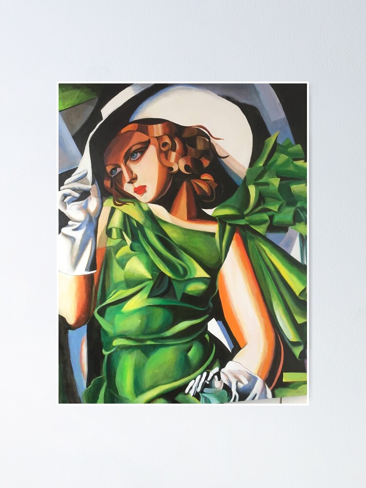 "Tamara De Lempicka Young Lady With Gloves" Poster for Sale by