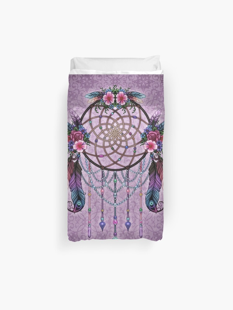 Dreamcatcher Boho Chic Duvet Cover By Brigidashwood Redbubble