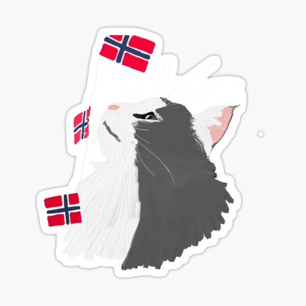 Norwegian Darjeeling Sticker