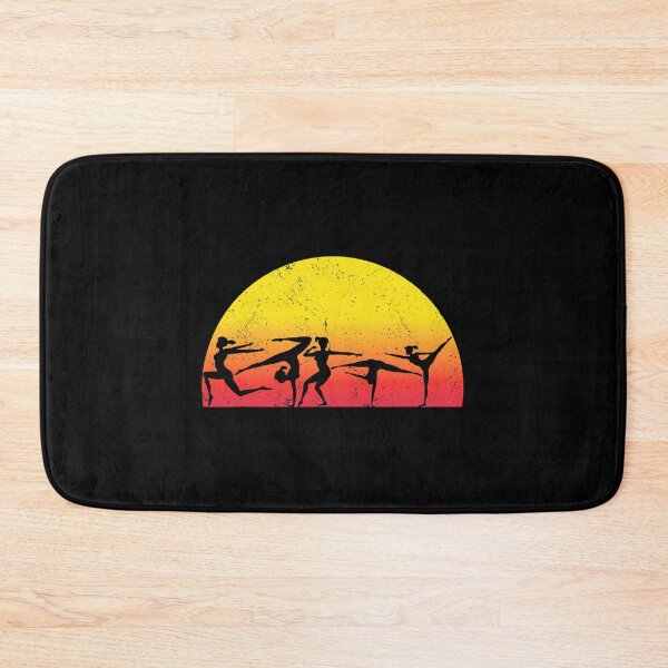 Item preview, Vintage Gymnastics Sunset Tumbling Classic T-Shirt designed and sold by janlzmaude.