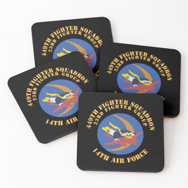 Item preview, AAC - 449th Fighter SQ 23rd Fighter Group 14th AF X 300 designed and sold by Military Insignia Products.