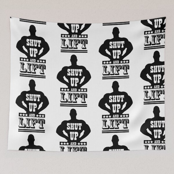 Item preview, Shut up and lift designed and sold by nektarinchen.