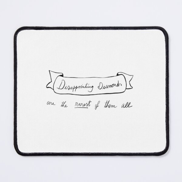 Item preview, Disappointing diamonds are the rarest of them all in black Premium designed and sold by DominicRowe.