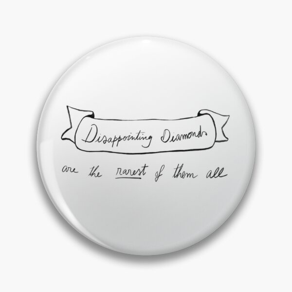 Item preview, Disappointing diamonds are the rarest of them all in black Premium  designed and sold by DominicRowe.
