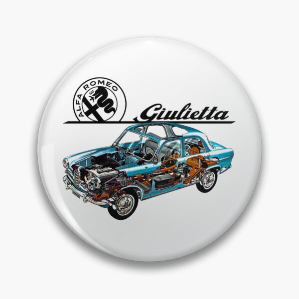 Item preview, Italian 4 door sedan Giulietta. Cutaway car art automotive power train    designed and sold by DominicRowe.