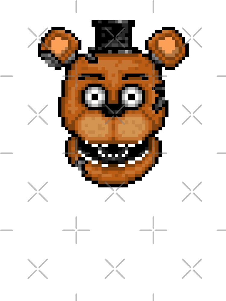 Withered freddy pixel art