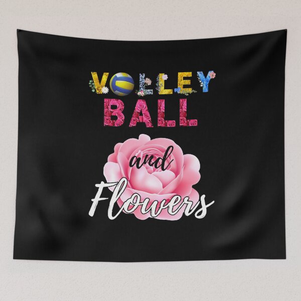 Artikelvorschau, Volleyballmädchen - Volleyball und Blumen entworfen und verkauft von RomualdGR.