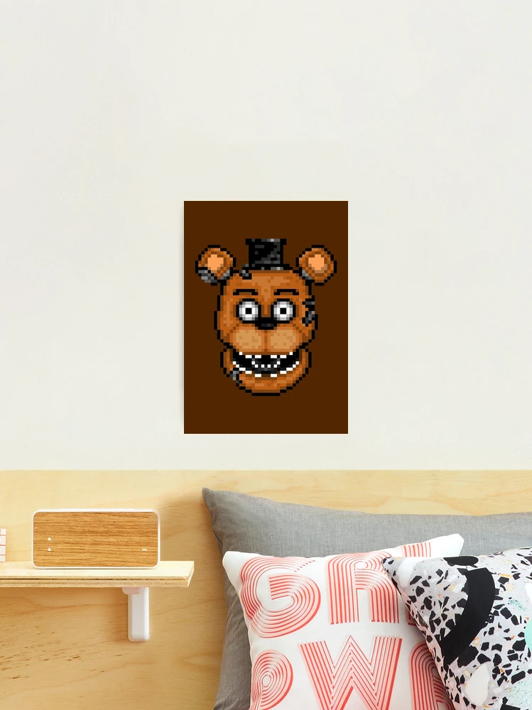 Five Nights at Freddy's 2 - Pixel art - Withered Old Freddy Art Board  Print for Sale by GEEKsomniac