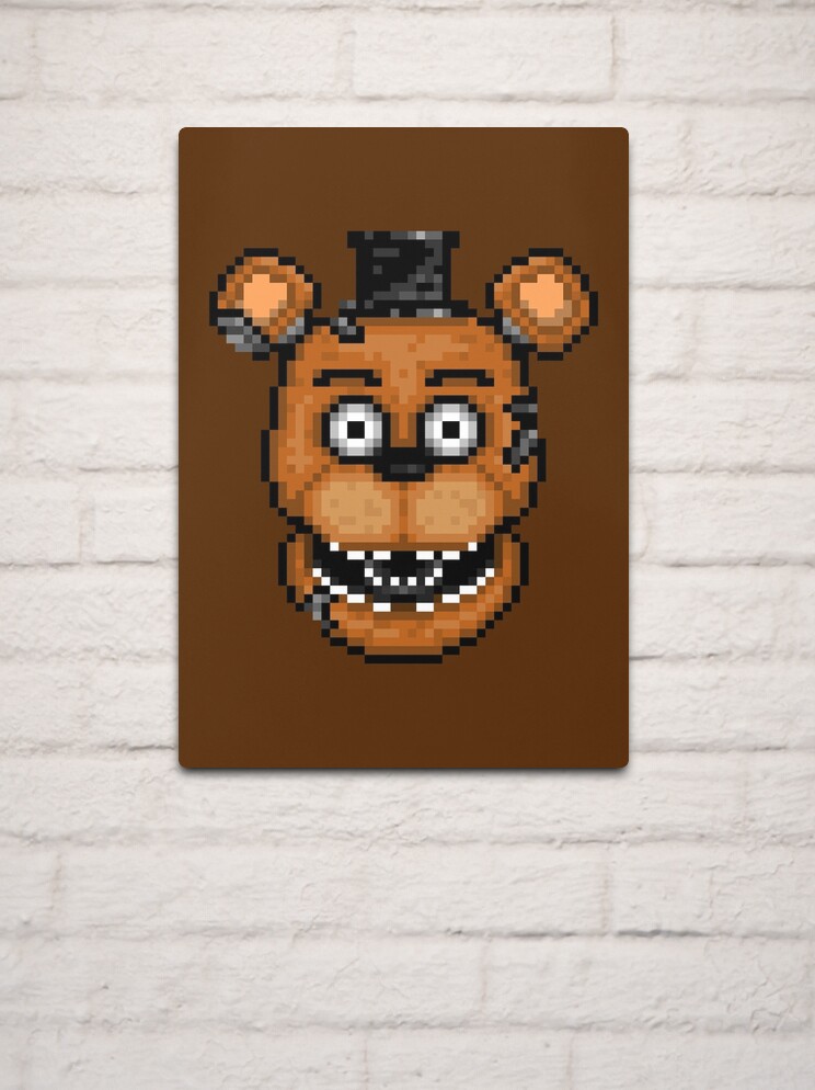 Five Nights at Freddy's 2 - Pixel art - Withered Old Freddy Art Board  Print for Sale by GEEKsomniac