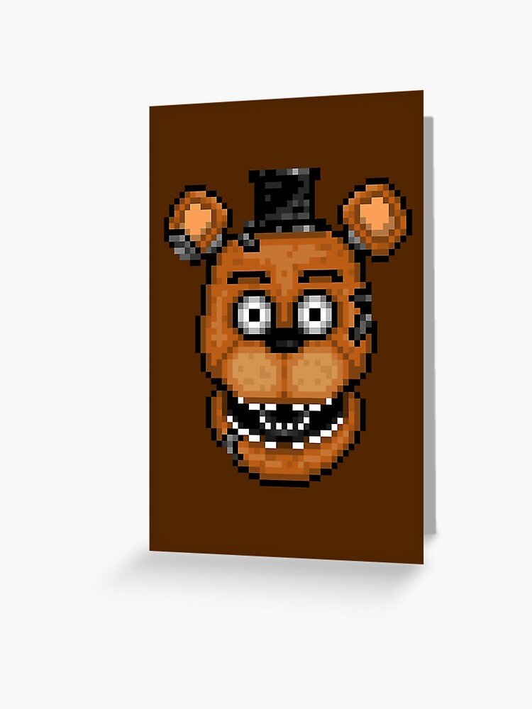 Five Nights at Freddy's 2 - Pixel art - Withered Old Freddy Art Board  Print for Sale by GEEKsomniac