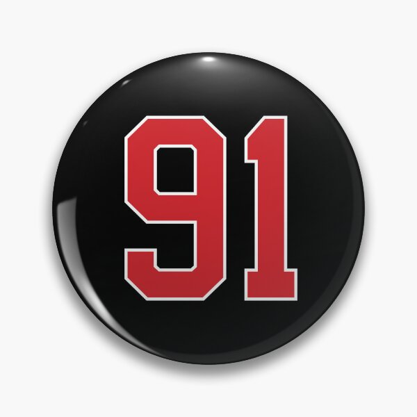Item preview, Sports Number 91, red black color lucky sport ninety one designed and sold by ArtIsParty.