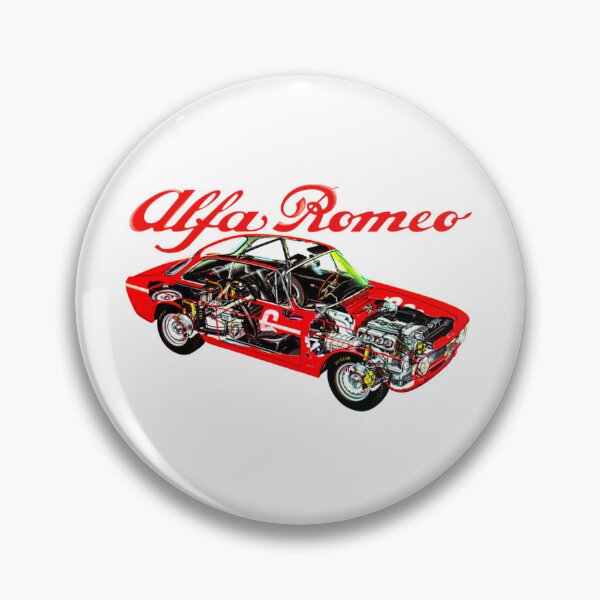 Item preview, Italian red sport 2 door coupe Giulia sprint GTA SA. Cutaway car art automotive transmission  designed and sold by DominicRowe.
