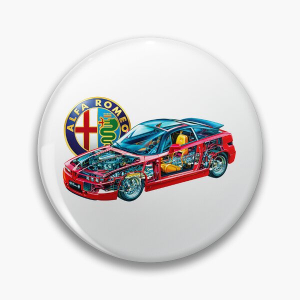 Item preview, Italian sport car 2 door coupe SZ V6. Cutaway automotive art Active  designed and sold by DominicRowe.