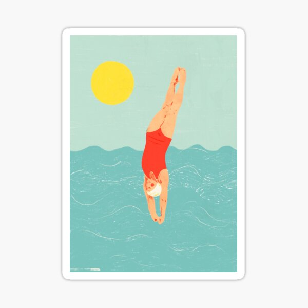 Item preview, Swimmer designed and sold by Gigi Rosado.