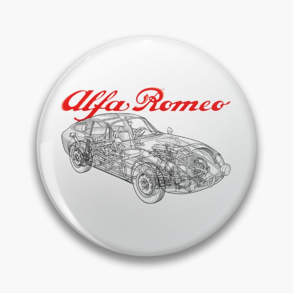 Item preview, Italian sport retro 2 door car Giulia TZ. Cutaway car art automotive power train     designed and sold by DominicRowe.