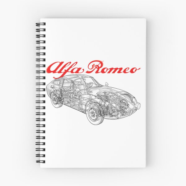 Item preview, Italian sport retro 2 door car Giulia TZ. Cutaway car art automotive power train     designed and sold by DominicRowe.