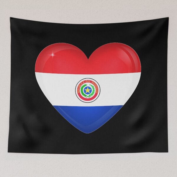 Item preview, My heart is in Paraguay, Love Paraguay. designed and sold by ArtIsParty.