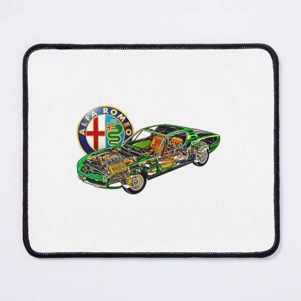 Item preview, Italian sport retro 2 door coupe Montreal V8. Cutaway car art automotive blueprint designed and sold by DominicRowe.