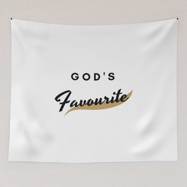 Item preview, Simple Minimalistic Gods Favorite Favourite Text designed and sold by DominicRowe.