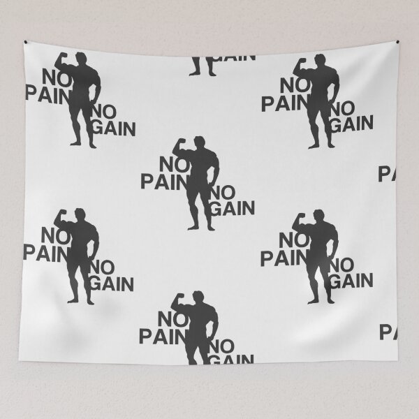 Item preview, No Pain no Gain designed and sold by nektarinchen.