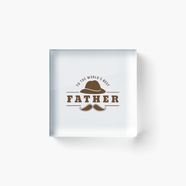 Item preview, TO THE WORLDS BEST FATHER designed and sold by DominicRowe.