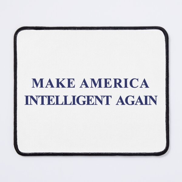 Item preview, Make America Intelligent Again Hat Democrat Liberal designed and sold by alltheprints.