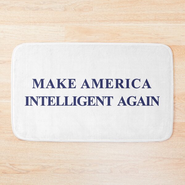 Item preview, Make America Intelligent Again Hat Democrat Liberal designed and sold by alltheprints.