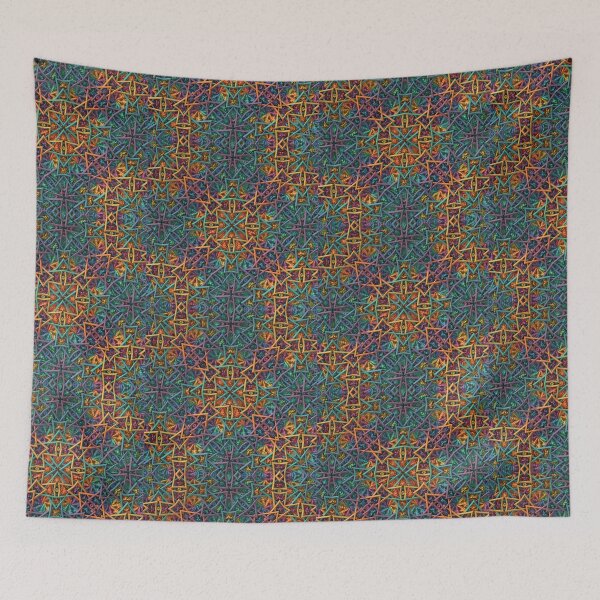 Item preview, Colorful Geometric Fractal Pattern designed and sold by Lyle Hatch.