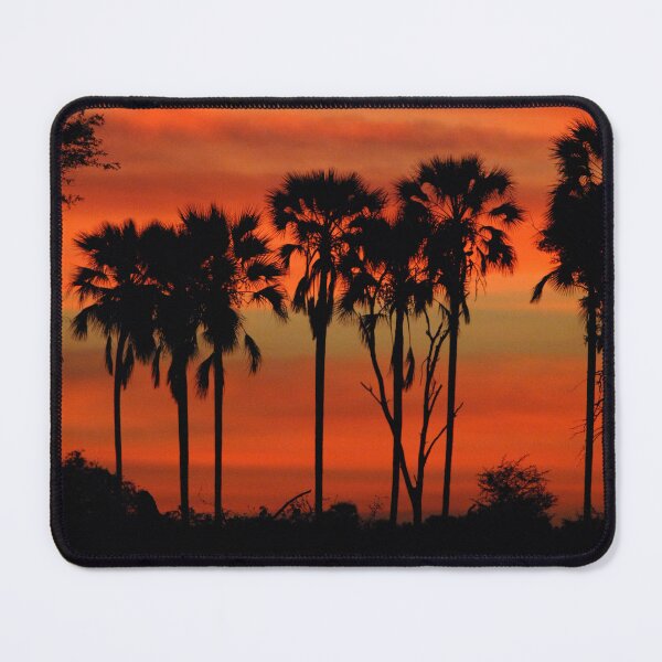 Item preview, Sunset and Real Fan Palms designed and sold by quentinjlang.