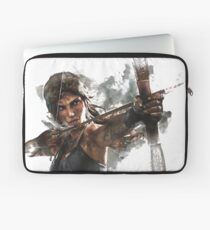 Tomb Raider Painting Laptop Sleeve