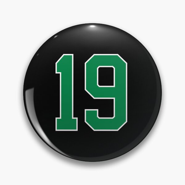 Item preview, 19 number, green lucky sports nineteen designed and sold by ArtIsParty.