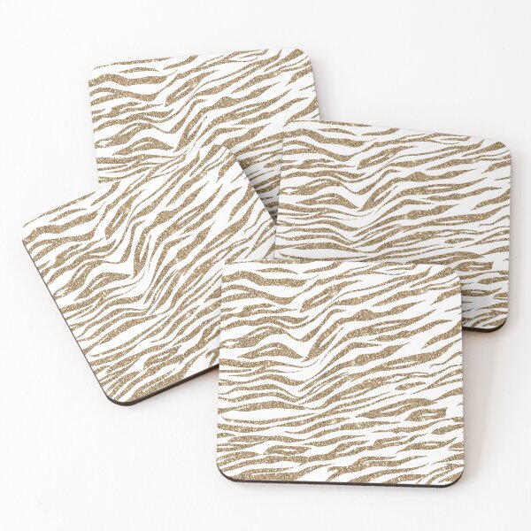 Item preview, Gold Glitter Tiger Stripes designed and sold by Paulele.