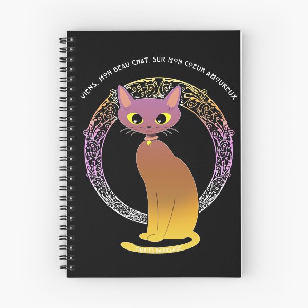 Item preview, Le Chat - Charles Baudelaire designed and sold by Anna R. Carrino.